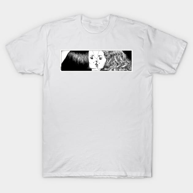 asc 845_L'étoile binaire (Elissa & Laila) T-Shirt by apolloniasaintclair